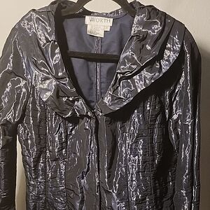 Worth Women's Glossy Black Jacket